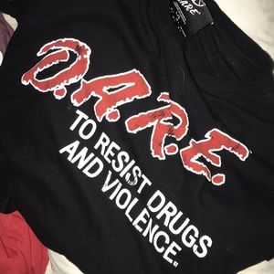 D.A.R.E crop top